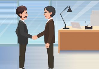 面试握手：怎么做才得体？